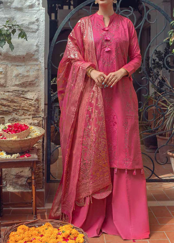 Singhar Khas By Salitex Embroidered Lawn Suits Unstitched 3 Piece ST22SK WK-01029A - Eid Collection