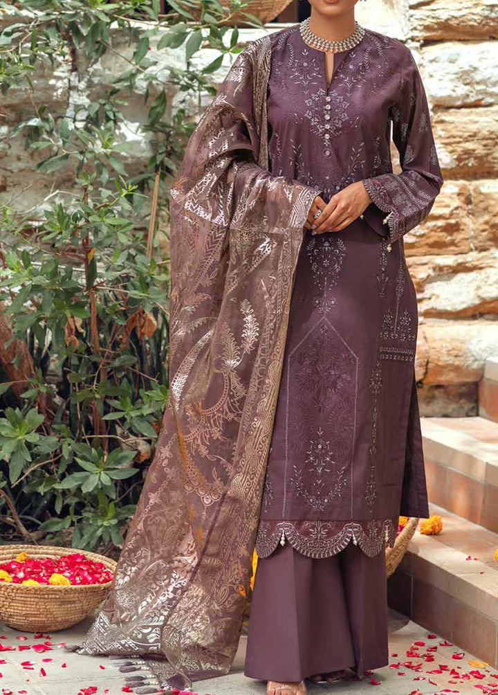Singhar Khas By Salitex Embroidered Lawn Suits Unstitched 3 Piece ST22SK WK-01029B - Eid Collection