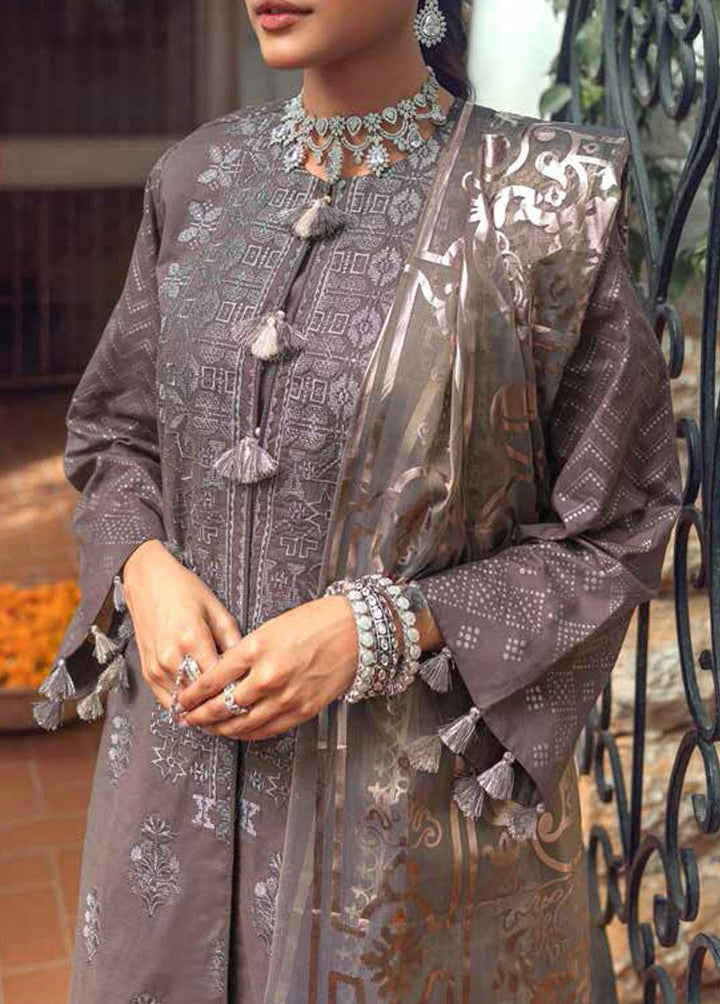 Singhar Khas By Salitex Embroidered Lawn Suits Unstitched 3 Piece ST22SK WK-01030A - Eid Collection