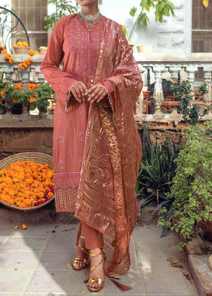 Singhar Khas By Salitex Embroidered Lawn Suits Unstitched 3 Piece ST22SK WK-01030B - Eid Collection