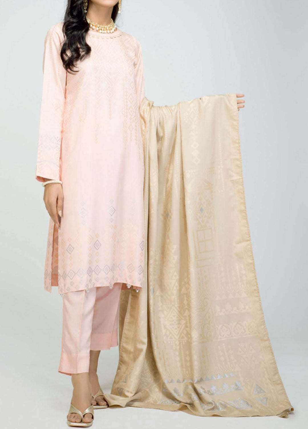 Salitex Viscose Jacquard Suits Unstitched 3 Piece SL21VJ-2 WK-00863 - Winter Collection