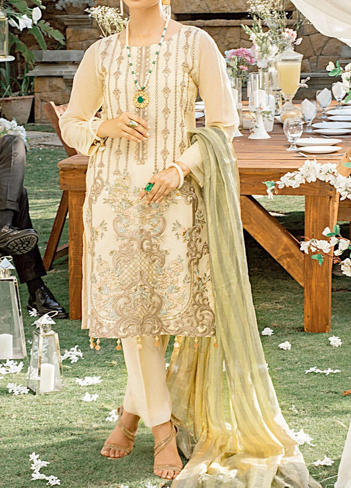 Salitex Embroidered Jacquard Suits Unstitched 3 Piece ST21VE WK-00665 - Luxury Collection