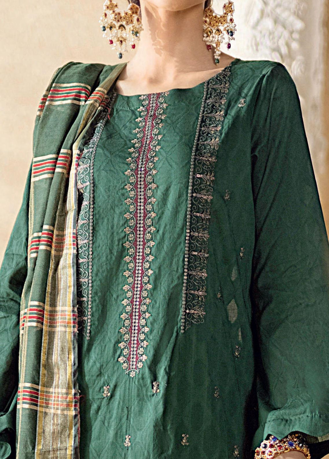 Zavish By Salitex Embroidered Lawn Suits Unstitched 3 Piece ST22Z WK-00961UT - Luxury Collection