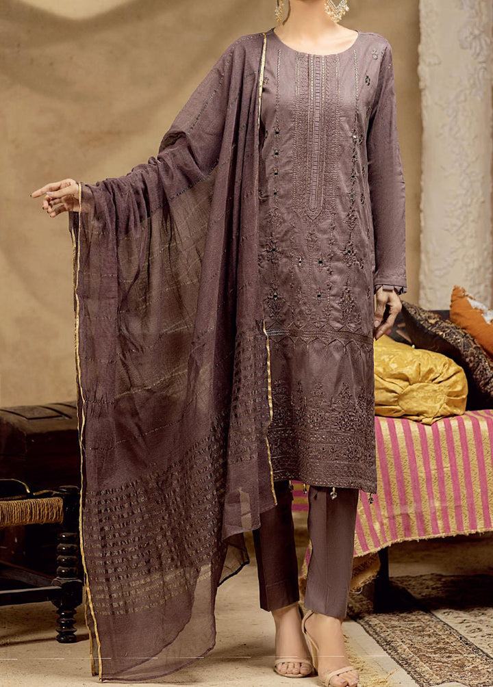 Zavish By Salitex Embroidered Lawn Suits Unstitched 3 Piece ST22Z WK-00970UT - Luxury Collection