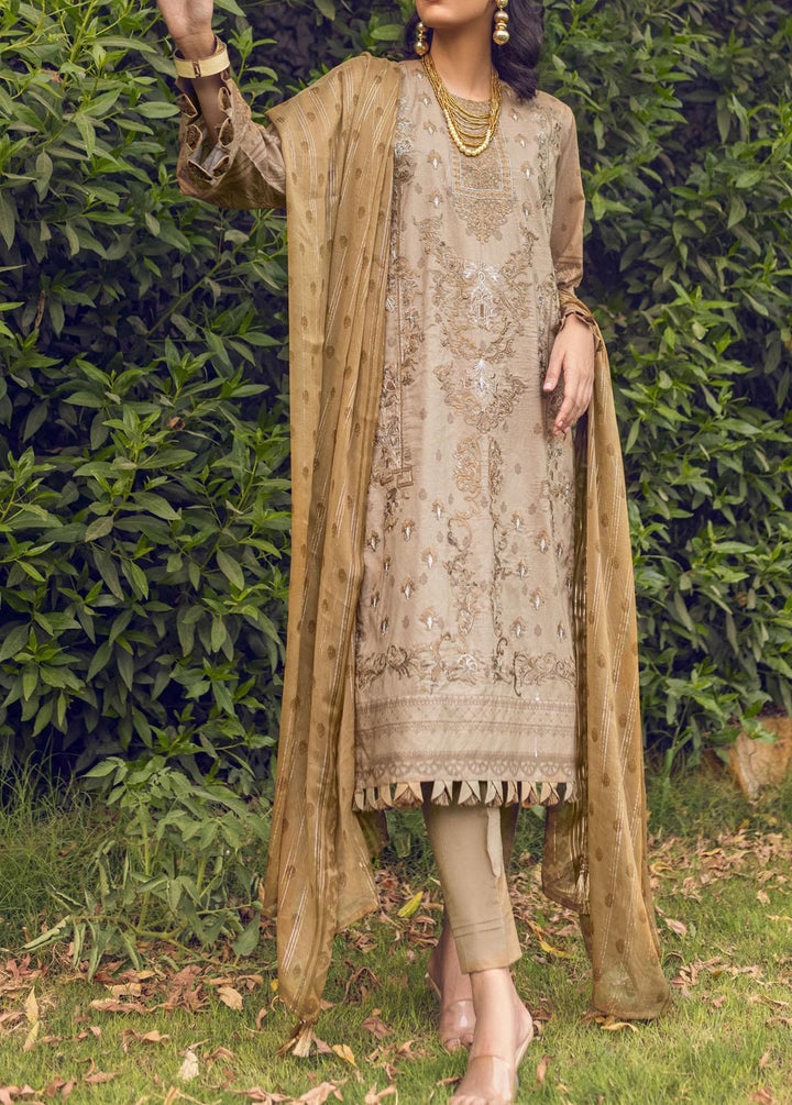 Zure By Salitex Embroidered Lawn Suits Unstitched 3 Piece ST22L WK-01031AUT - Summer Collection