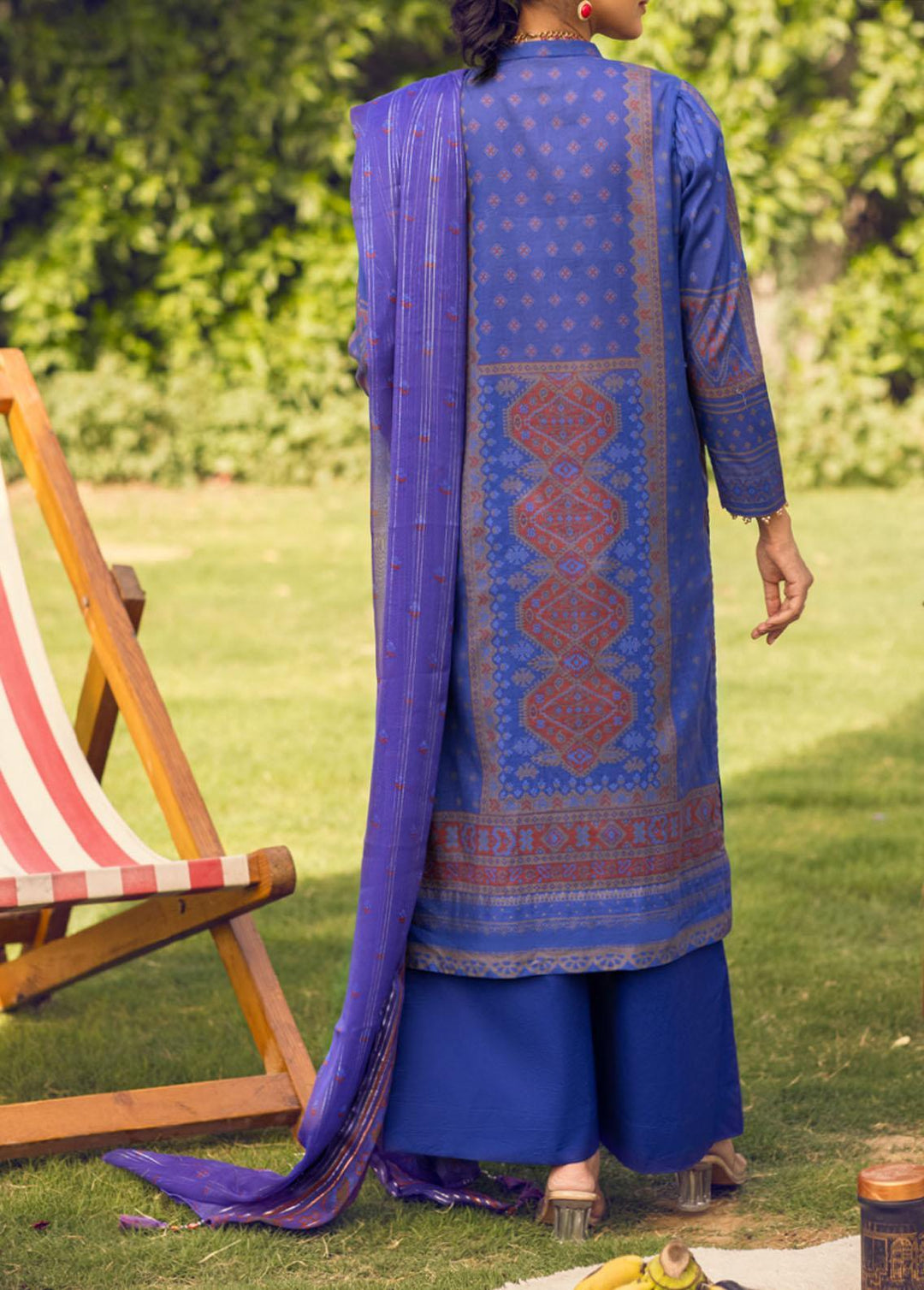 Zure By Salitex Embroidered Lawn Suits Unstitched 3 Piece ST22L WK-01031BUT - Summer Collection