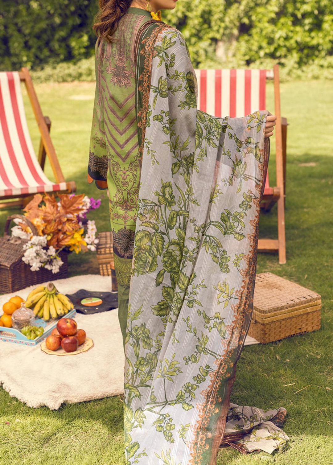 Zure By Salitex Embroidered Lawn Suits Unstitched 3 Piece ST22L WK-01032AUT - Summer Collection