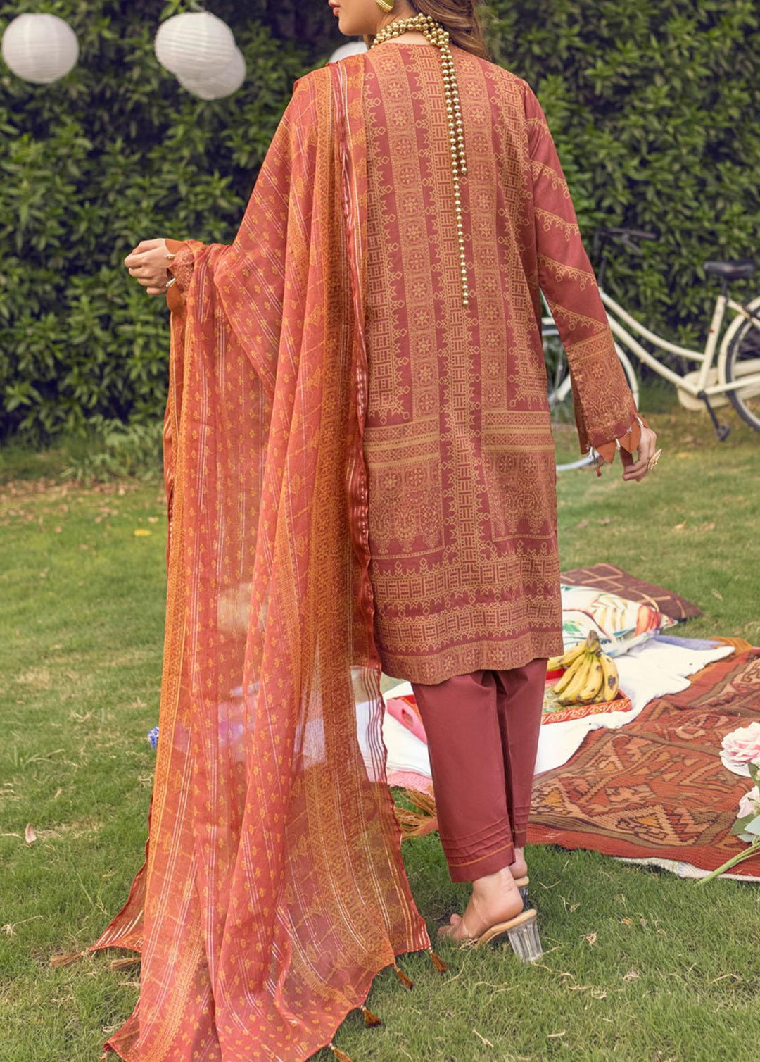 Zure By Salitex Embroidered Lawn Suits Unstitched 3 Piece ST22L WK-01035BUT - Summer Collection