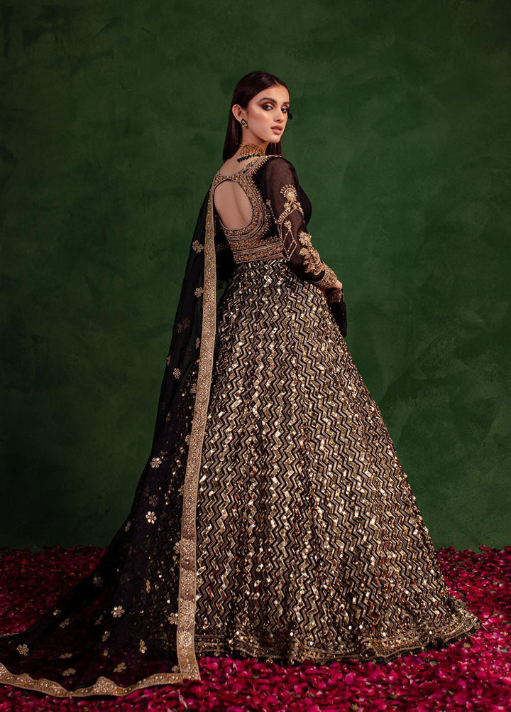 Maria Osama Khan Luxury Pret  Chiffon 3 Piece Dress MOK23SSF RAQS