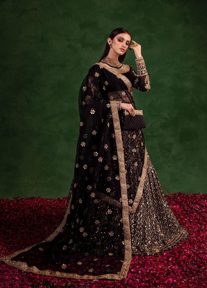 Maria Osama Khan Luxury Pret  Chiffon 3 Piece Dress MOK23SSF RAQS