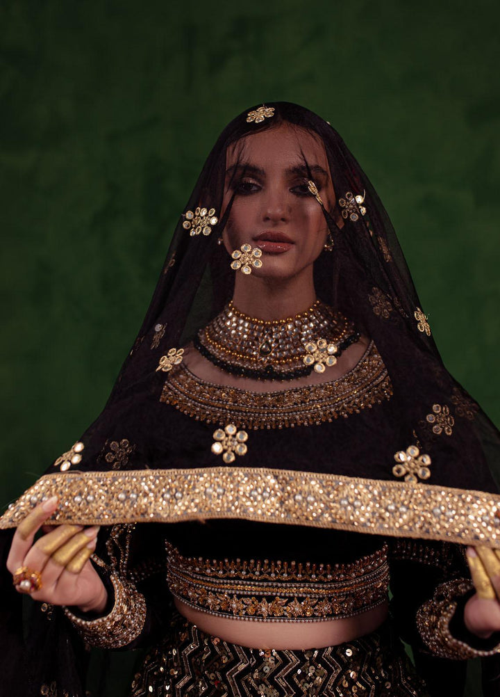 Maria Osama Khan Luxury Pret  Chiffon 3 Piece Dress MOK23SSF RAQS