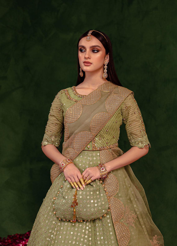 Maria Osama Khan Luxury Pret  Jacquard 3 Piece Dress MOK23SSF Paras