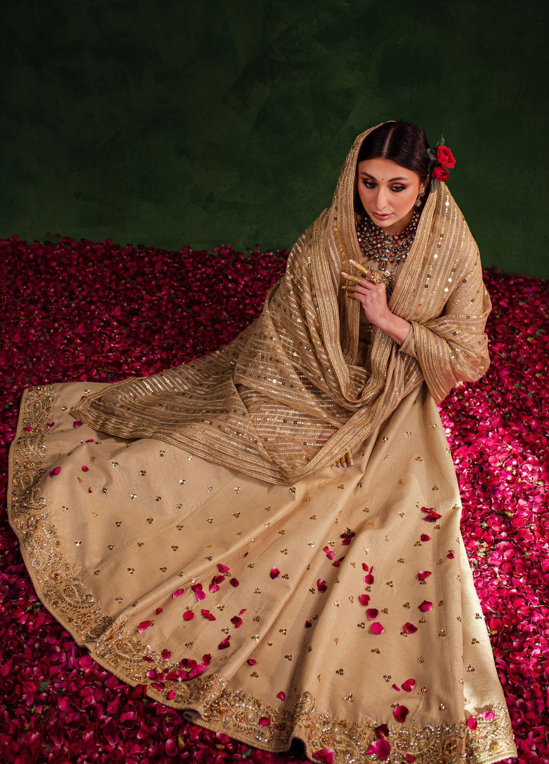 Maria Osama Khan Luxury Pret  Silk 3 Piece Dress MOK23SSF Rekhta