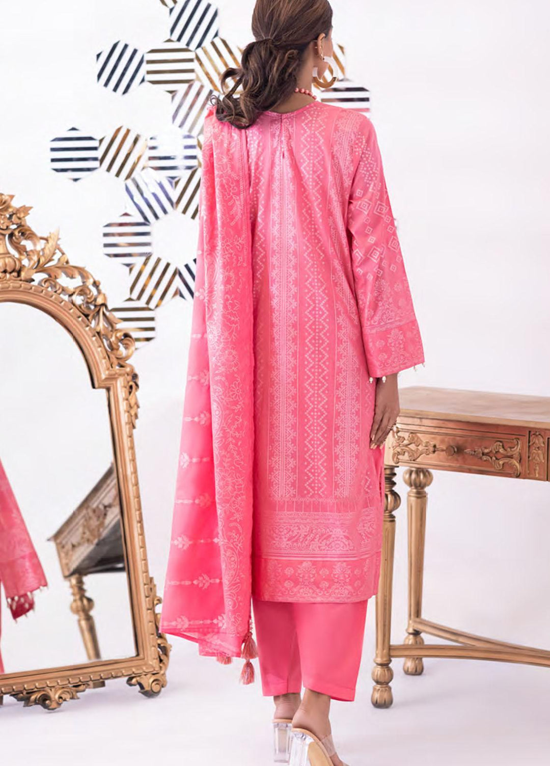 Sana & Sara By Salitex Printed Lawn Suits Unstitched 3 Piece ST22SS SS-00050AUT - Summer Collection