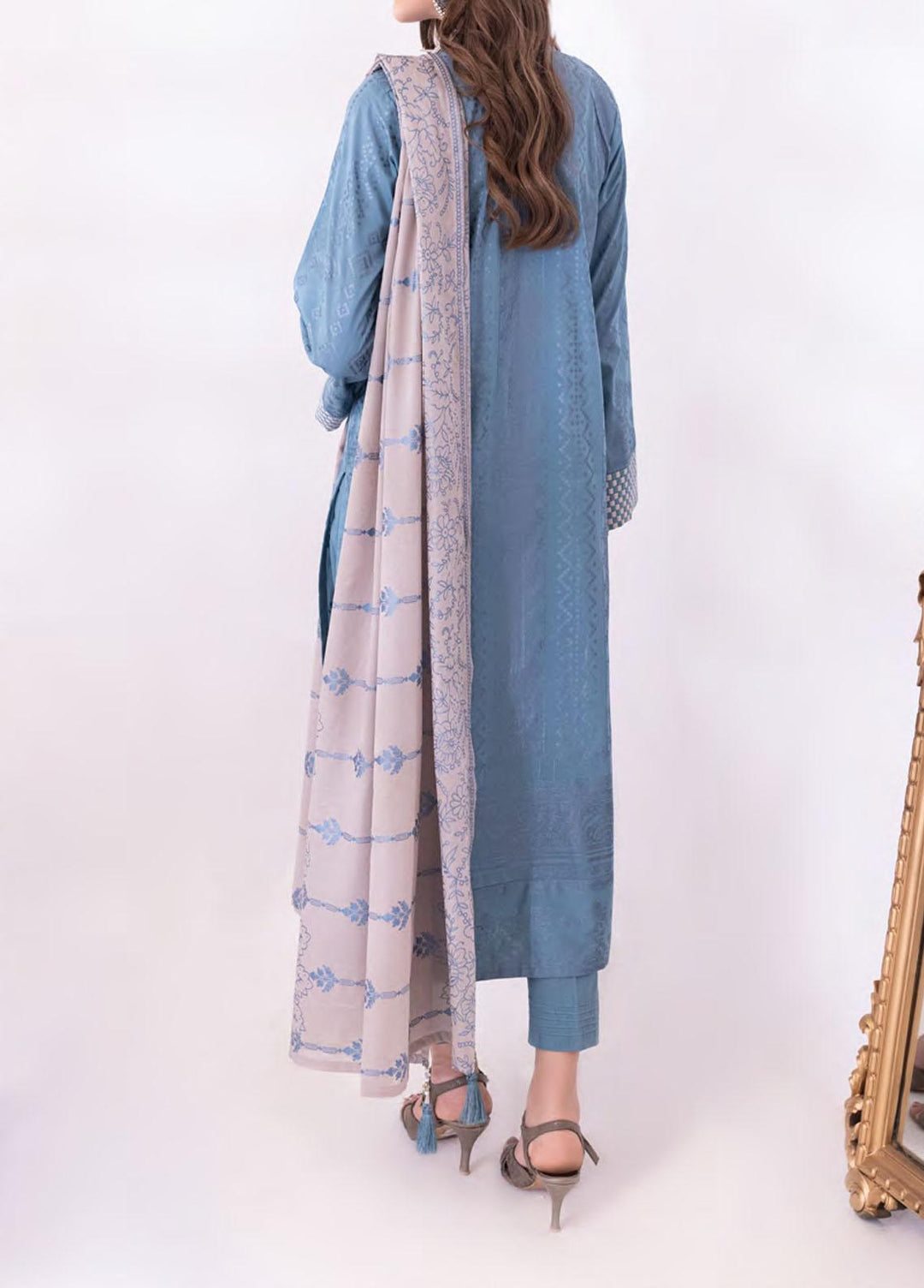 Sana & Sara By Salitex Printed Lawn Suits Unstitched 3 Piece ST22SS SS-00050BUT - Summer Collection