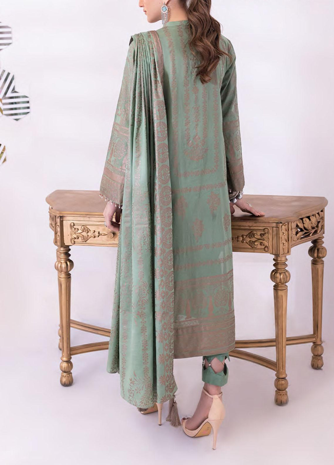 Sana & Sara By Salitex Printed Lawn Suits Unstitched 3 Piece ST22SS SS-00051AUT - Summer Collection