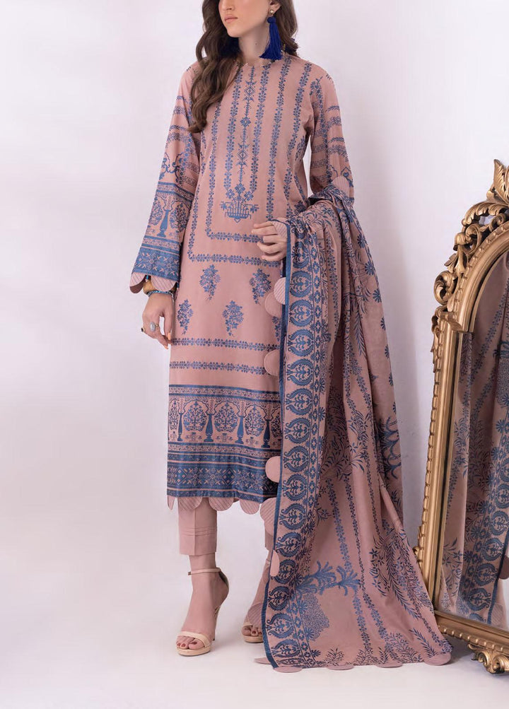 Sana & Sara By Salitex Printed Lawn Suits Unstitched 3 Piece ST22SS SS-00051BUT - Summer Collection