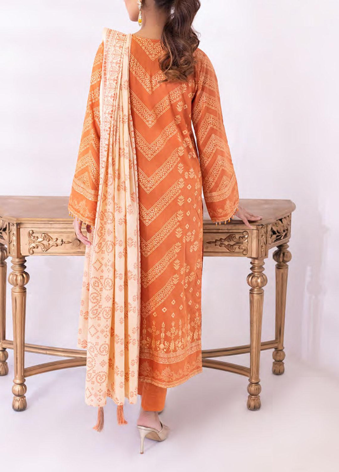 Sana & Sara By Salitex Printed Lawn Suits Unstitched 3 Piece ST22SS SS-00053AUT - Summer Collection
