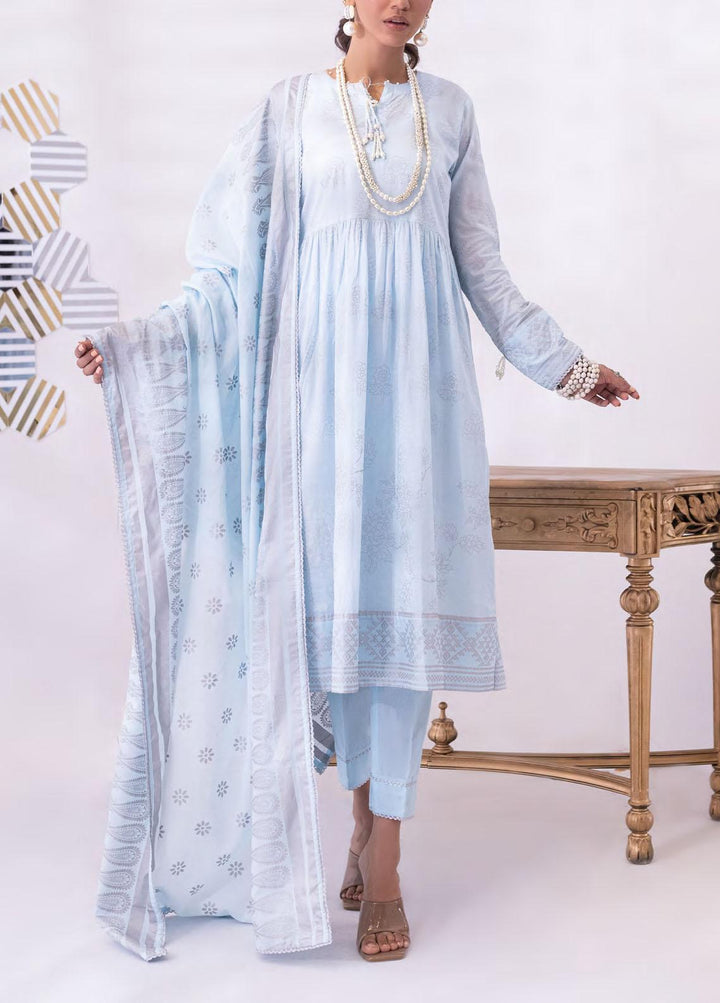 Sana & Sara By Salitex Printed Lawn Suits Unstitched 3 Piece ST22SS SS-00055BUT - Summer Collection