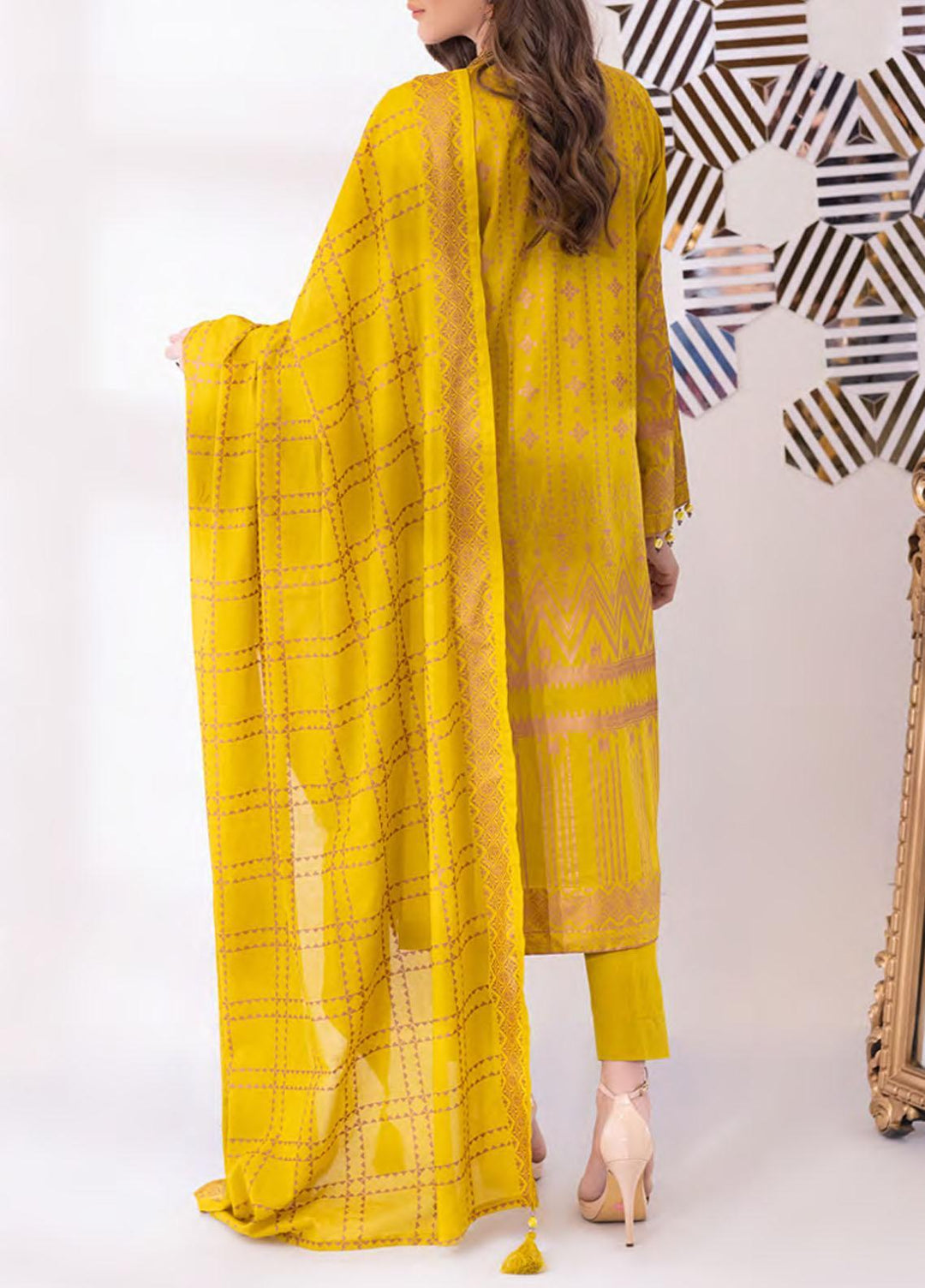 Sana & Sara By Salitex Printed Lawn Suits Unstitched 3 Piece ST22SS SS-00056BUT - Summer Collection