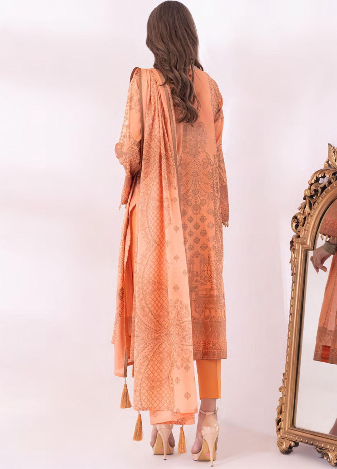 Sana & Sara By Salitex Printed Lawn Suits Unstitched 3 Piece ST22SS SS-00058AUT - Summer Collection
