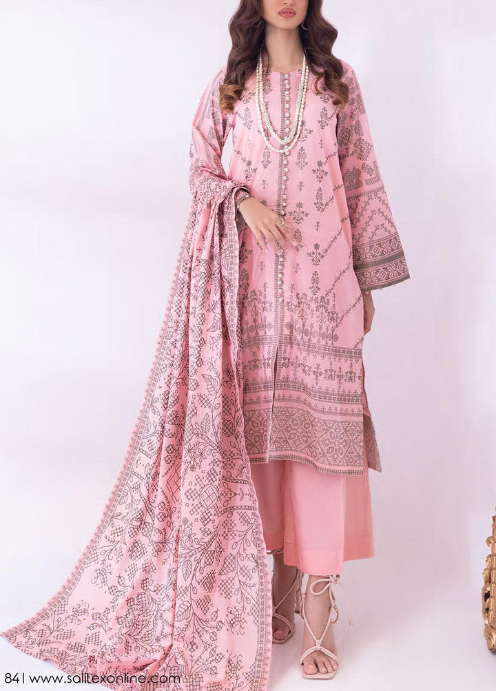 Sana & Sara By Salitex Printed Lawn Suits Unstitched 3 Piece ST22SS SS-00059AUT - Summer Collection