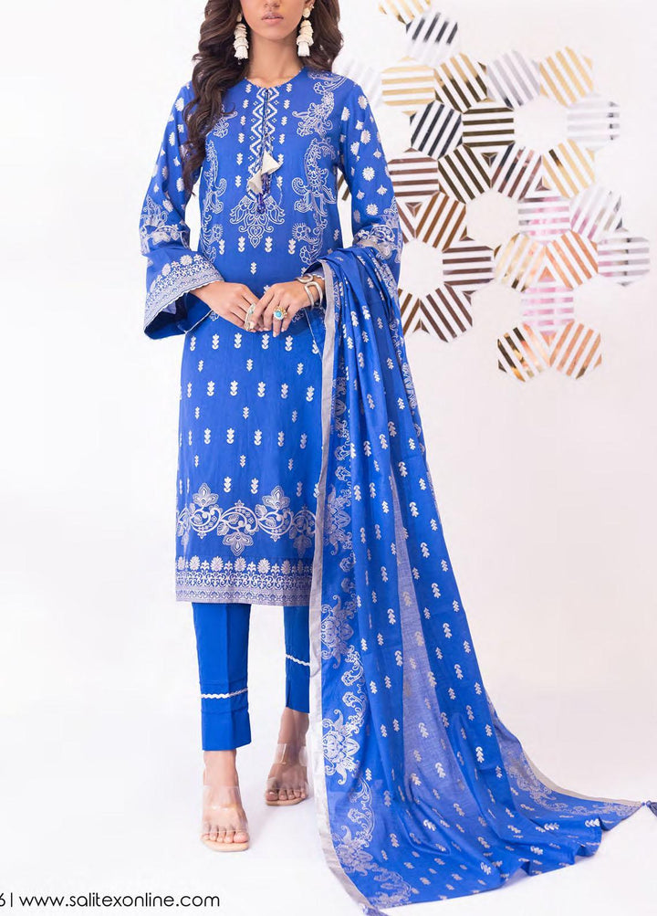 Sana & Sara By Salitex Printed Lawn Suits Unstitched 3 Piece ST22SS SS-00060BUT - Summer Collection