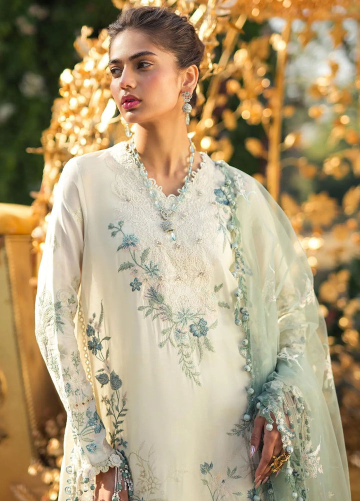 Sana Safinaz Embroidered Lawn Suits Unstitched 3 Piece SS24UL 3A - Luxury Collection