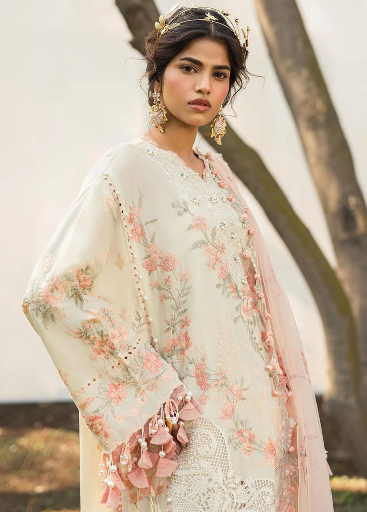 Sana Safinaz Embroidered Lawn Suits Unstitched 3 Piece SS24UL 3B - Luxury Collection