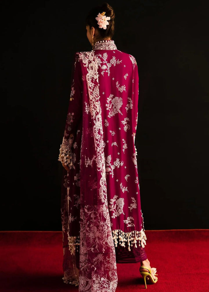 Sana Safinaz Embroidered Lawn Suits Unstitched 3 Piece SS24UL 7B - Luxury Collection