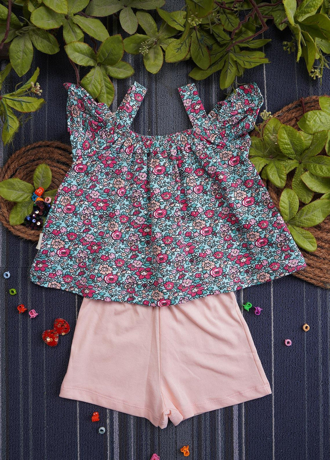 Sanaulla Exclusive Range Cotton Casual Girls Suit -  132154 Multi