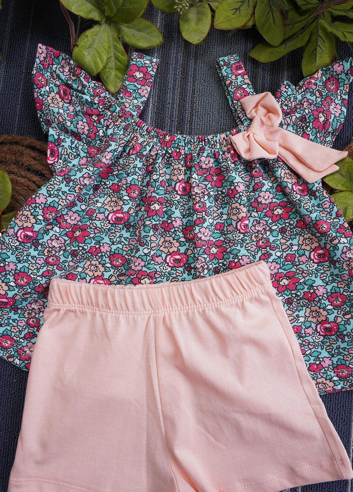 Sanaulla Exclusive Range Cotton Casual Girls Suit -  132154 Multi