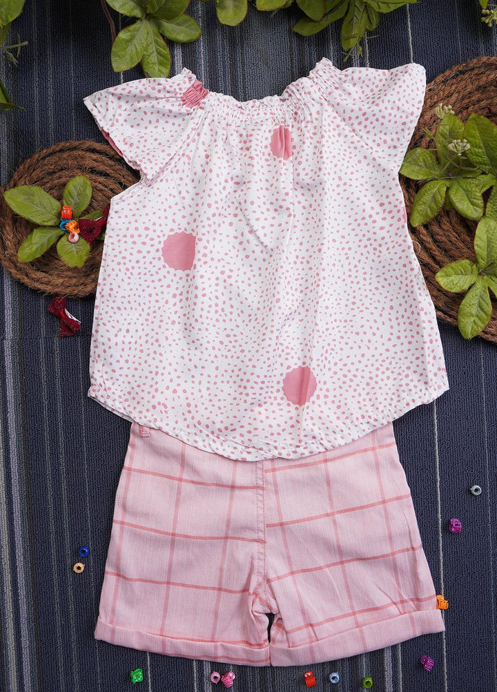 Sanaulla Exclusive Range Cotton Casual Girls Suit -  9724 Light Pink