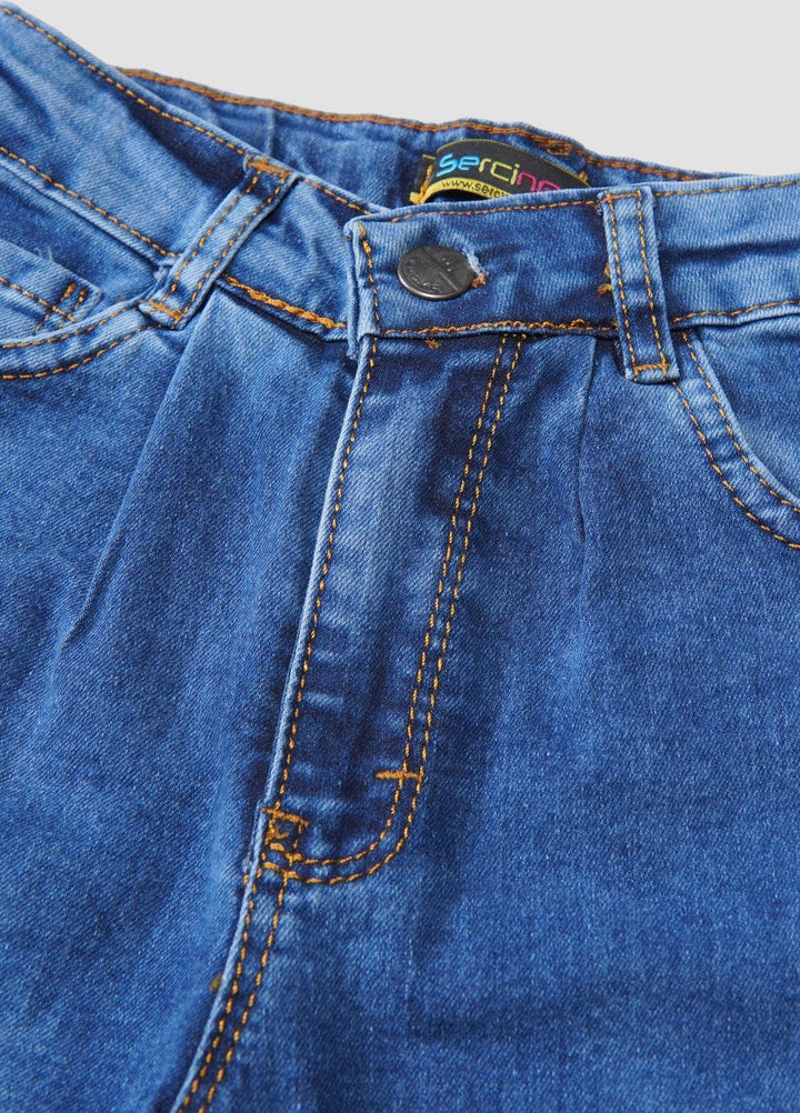 Sanaulla Exclusive Range  Casual Jeans for Boys -  1111228561 Dark Blue