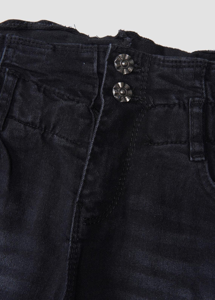 Sanaulla Exclusive Range  Casual Jeans for Girls -  1013597 Black