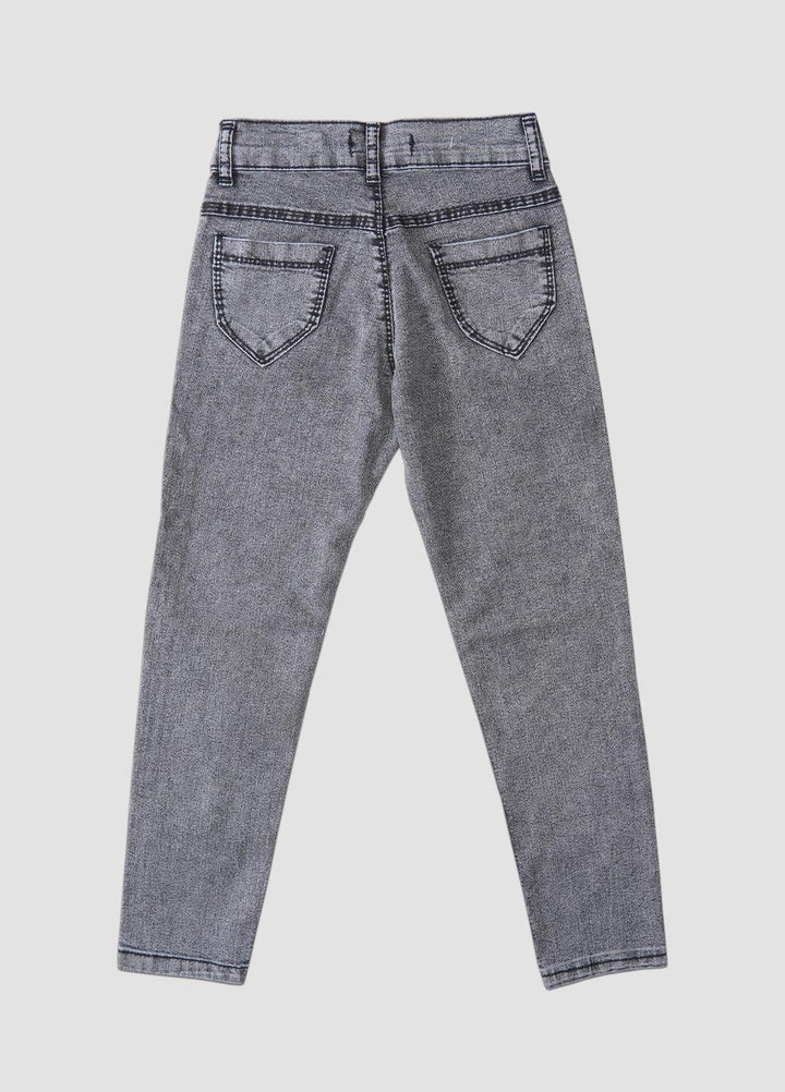 Sanaulla Exclusive Range  Casual Jeans for Girls -  1017946 Grey