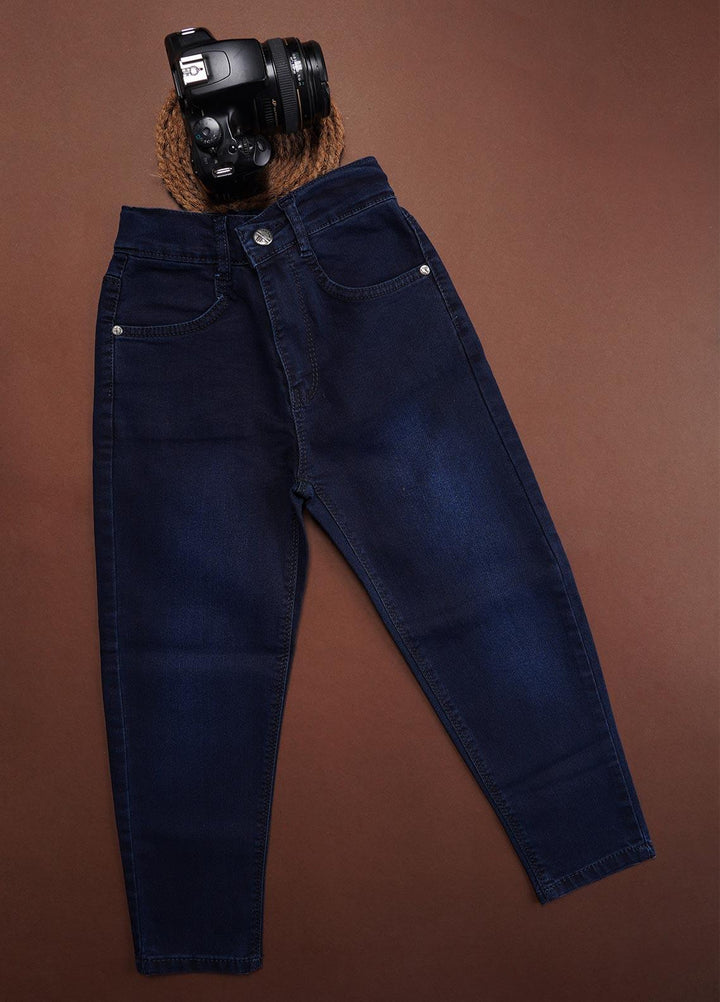 Sanaulla Exclusive Range Denim Fancy Jeans for Boys -  1111226684 Dark Blue