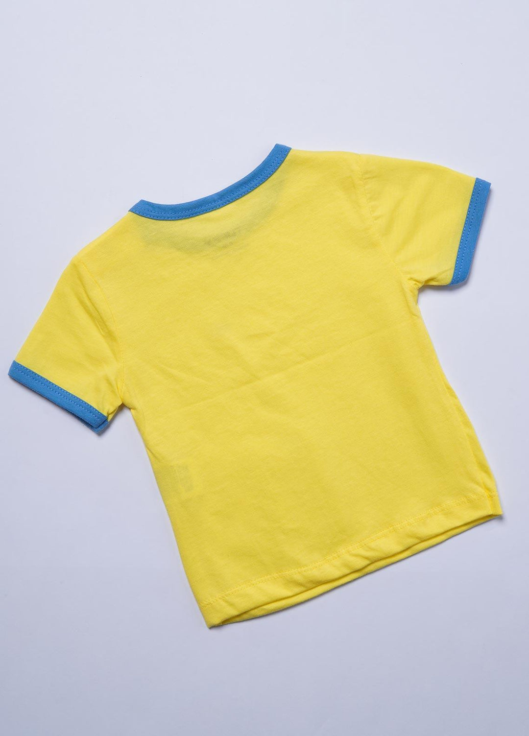 Sanaulla Exclusive Range Cotton Casual T-Shirts for Boys -  0045 Yellow
