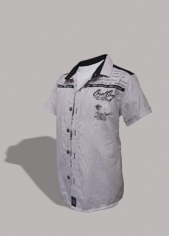 Sanaulla Exclusive Range   Shirts for Boys -  22366-5 L/Grey