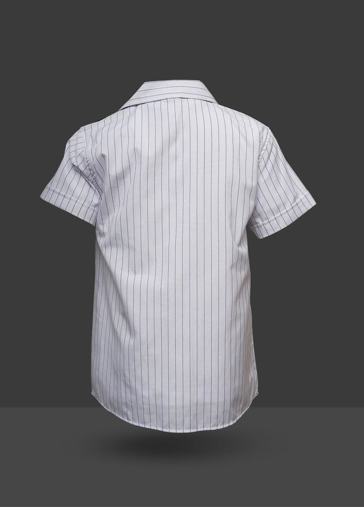 Sanaulla Exclusive Range  Fancy Shirts for Boys -  22369-3 White