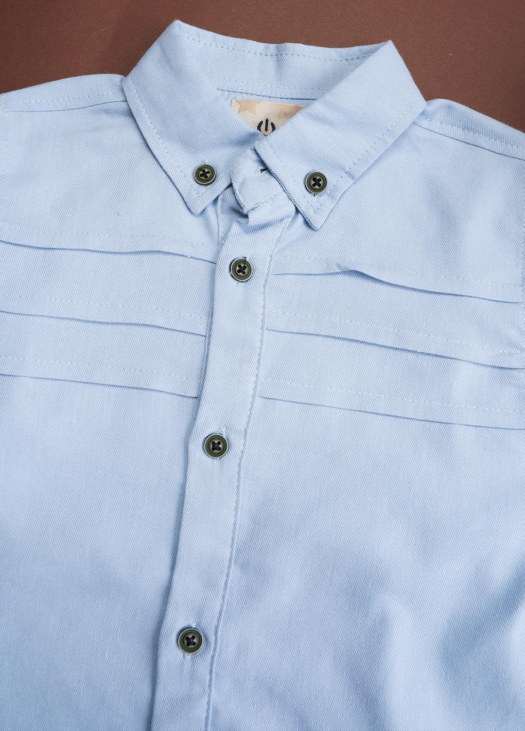 Sanaulla Exclusive Range Cotton Casual Shirts for Boys -  78 Light Blue