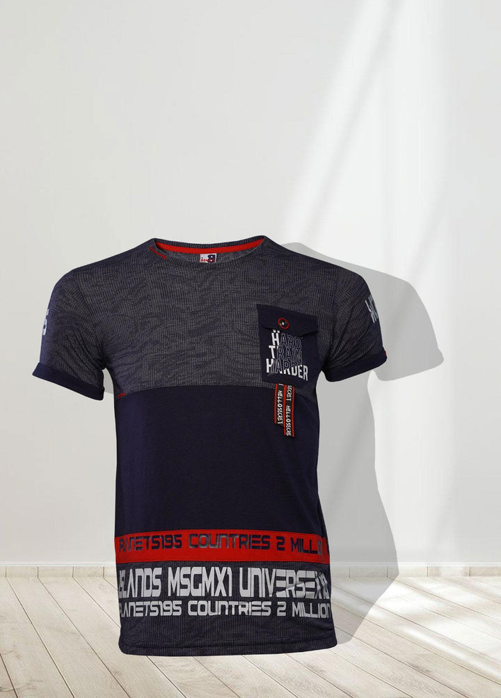 Sanaulla Exclusive Range   T-Shirts for Boys -  98270 Blue