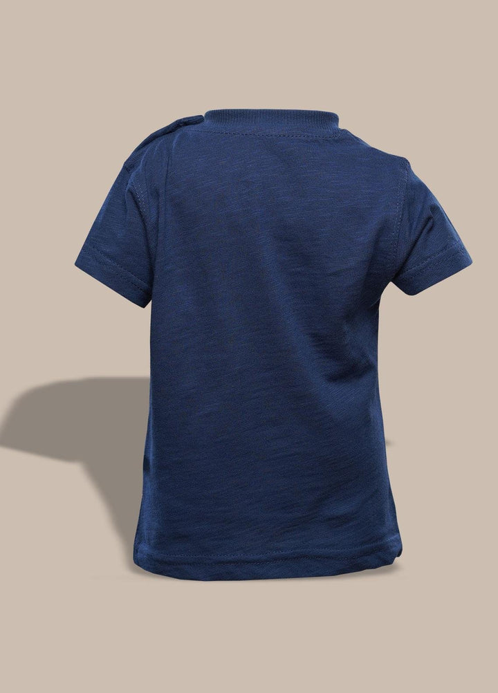 Sanaulla Exclusive Range   T-Shirts for Boys -  332066 Blue