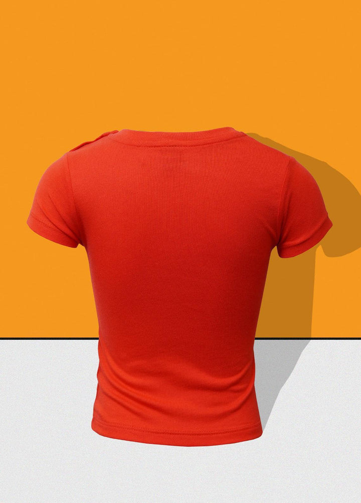 Sanaulla Exclusive Range   T-Shirts for Boys -  D-114648 Red