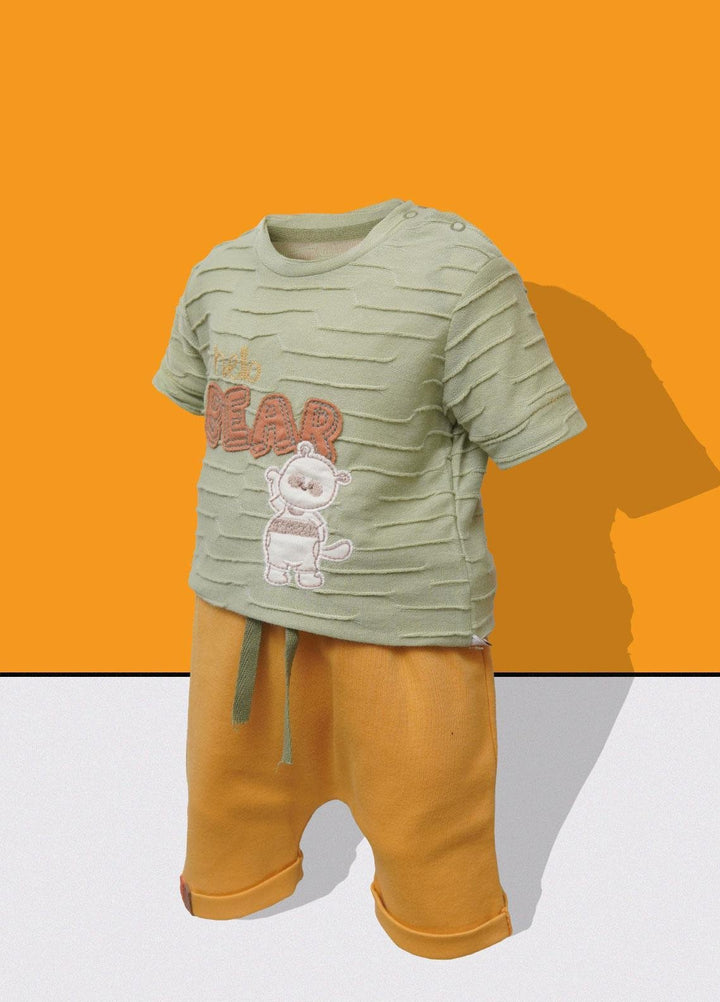 Sanaulla Exclusive Range   Suits for Boys -  216203 Green