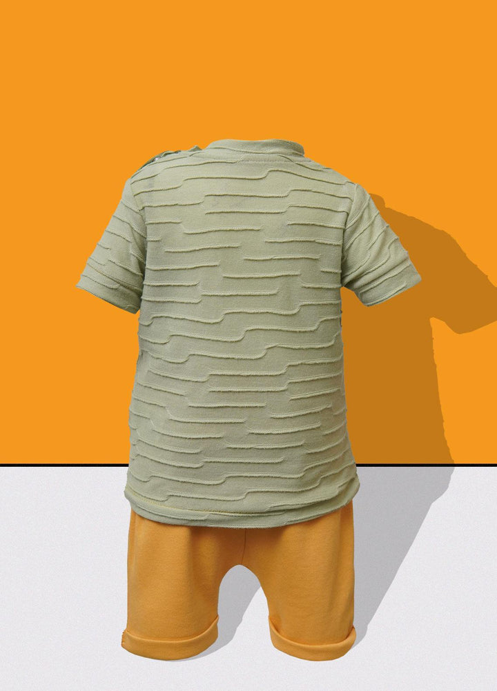 Sanaulla Exclusive Range   Suits for Boys -  216203 Green