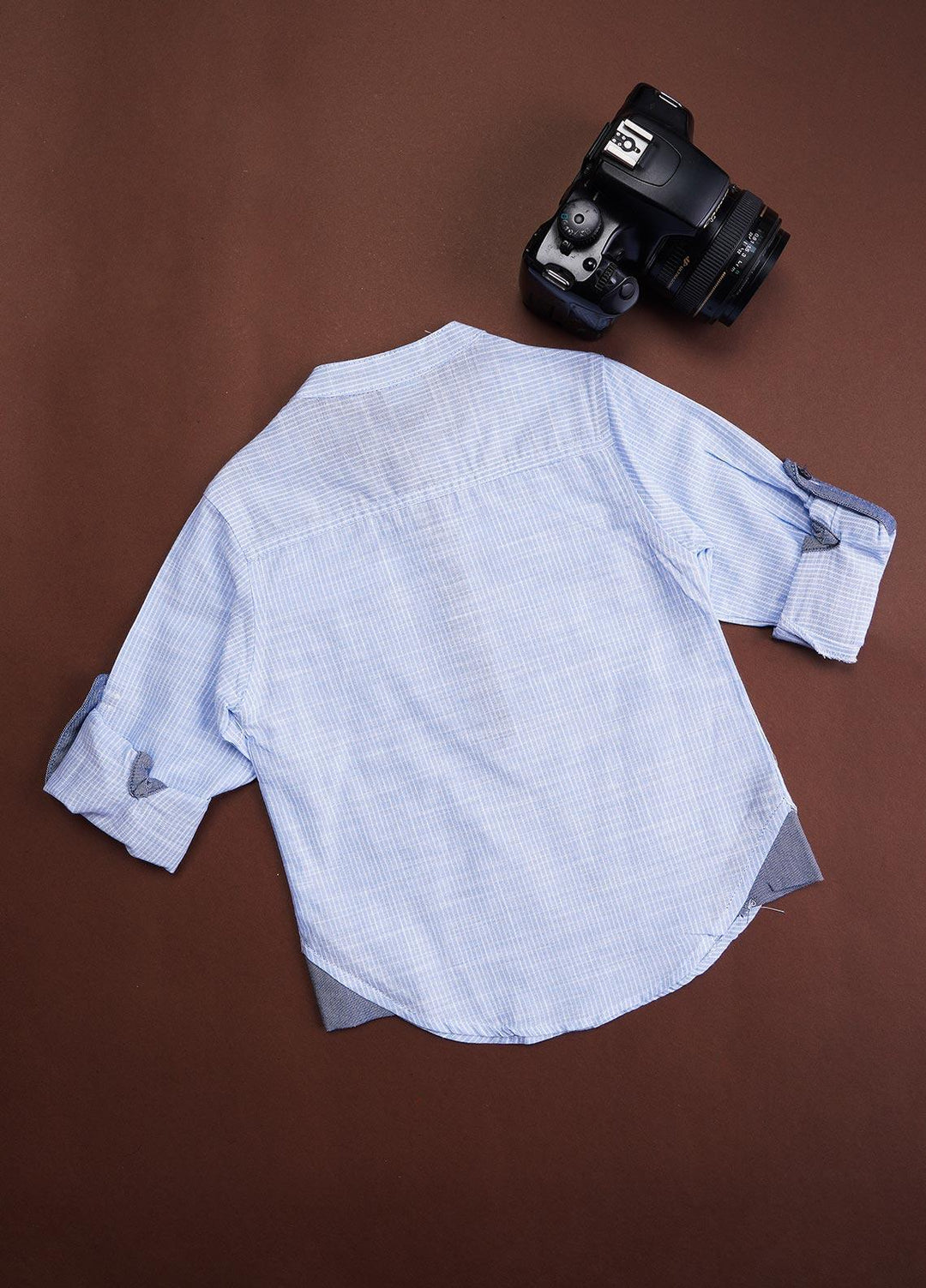 Sanaulla Exclusive Range Cotton Casual Shirts for Boys -  29692 Light Blue