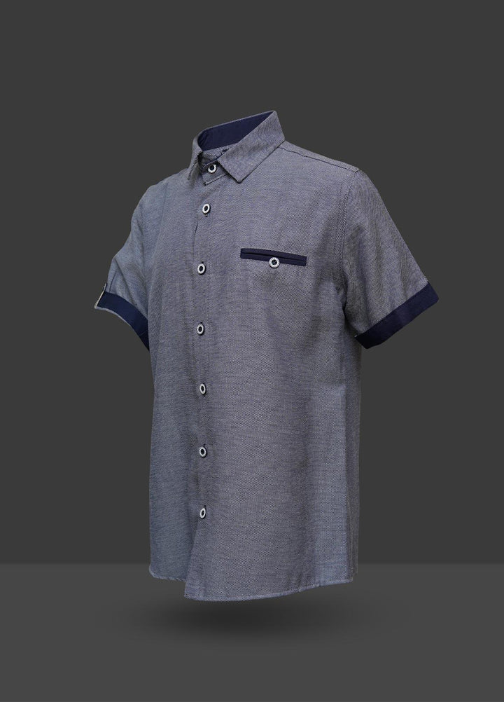 Sanaulla Exclusive Range  Fancy Shirts for Boys -  342748 Grey