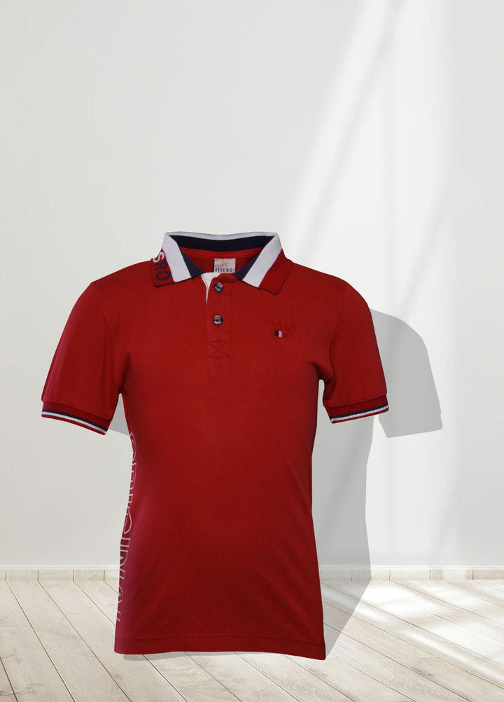 Sanaulla Exclusive Range   T-Shirts for Boys -  0082 Red