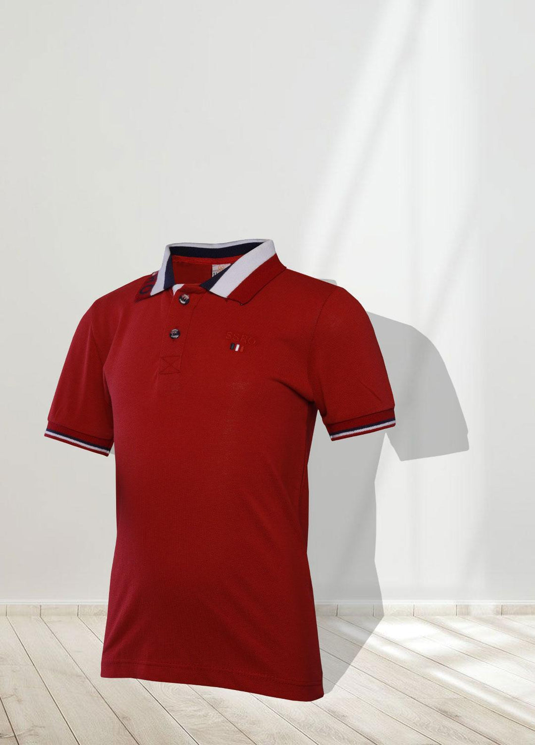Sanaulla Exclusive Range   T-Shirts for Boys -  0082 Red